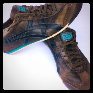 Asics Onitsuka Tiger Brown Teal